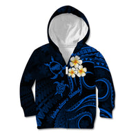 Hawaii Kid Hoodie Kahoolawe Islands Polynesian Sunset Plumeria LT9 - Polynesian Pride