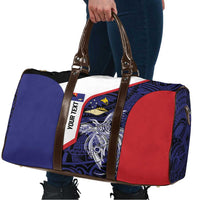 Personalised PNG West New Britain Province Travel Bag Bird of Paradise Tattoo Flag Motif - Polynesian Pride
