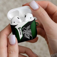 Personalised PNG Western Highlands Province AirPods Case Bird of Paradise Tattoo Flag Motif LT9 - Polynesian Pride