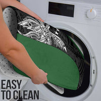 Personalised PNG Western Highlands Province Bathroom Set Bird of Paradise Tattoo Flag Motif - Polynesian Pride