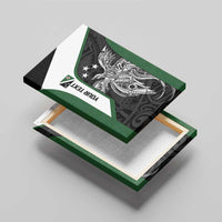 Personalised PNG Western Highlands Province Canvas Wall Art Bird of Paradise Tattoo Flag Motif - Polynesian Pride