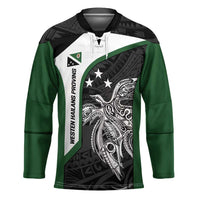Personalised PNG Western Highlands Province Hockey Jersey Bird of Paradise Tattoo Flag Motif LT9 Unisex Green - Polynesian Pride