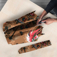 Terracotta Bird of Batik Papua Umbrella Exotic Natural Wealth of Papua - Polynesian Pride