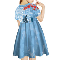 FSM Verterans Day Kid Short Sleeve Dress Their Lives Your Freedom
