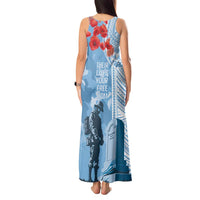 FSM Verterans Day Tank Maxi Dress Their Lives Your Freedom