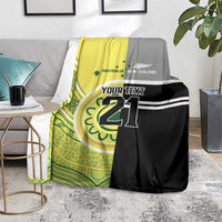 Custom Cricket AUNZ Spirit Blanket Aussie New Zealand Retro Edition - Polynesian Pride