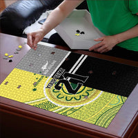 Custom Cricket AUNZ Spirit Puzzle Aussie New Zealand Retro Edition - Polynesian Pride