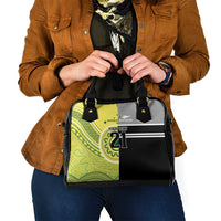 Custom Cricket AUNZ Spirit Shoulder Handbag Aussie New Zealand Retro Edition LT9 - Polynesian Pride
