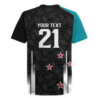 Custom NZ Cricket Pride Rugby Jersey Silver Fern Fan Supporter Apparel - Polynesian Pride