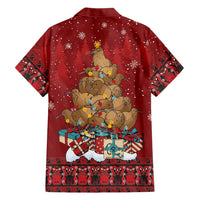 Funny Kiwi Bird Xmas Tree Family Matching Mermaid Dress and Hawaiian Shirt New Zealand Tribal Christmas Spirit LT9 - Polynesian Pride