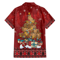 Funny Kiwi Bird Xmas Tree Family Matching Tank Maxi Dress and Hawaiian Shirt New Zealand Tribal Christmas Spirit LT9 - Polynesian Pride