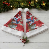 Funny Santa Riding Shark Christmas Santa Hat Polynesian Tribal Christmas Spirit LT9 - Polynesian Pride