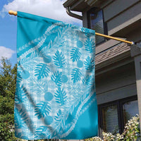 Hawaii Breadfruit Palaka Garden Flag Polu Maile Lei - Polynesian Pride