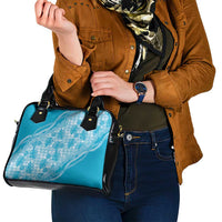 Hawaii Breadfruit Palaka Shoulder Handbag Polu Maile Lei - Polynesian Pride