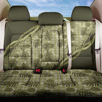 Hawaii Breadfruit Palaka Back Car Seat Cover Omaomao Maile Lei - Polynesian Pride