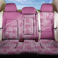 Hawaii Breadfruit Palaka Back Car Seat Cover Omaomao Ulaula Maile Lei - Polynesian Pride