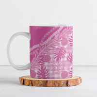 Hawaii Breadfruit Palaka Ceramic Mug Omaomao Ulaula Maile Lei - Polynesian Pride
