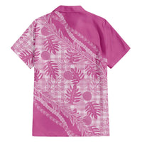 Hawaii Breadfruit Palaka Family Matching Mermaid Dress and Hawaiian Shirt Omaomao Ulaula Maile Lei - Polynesian Pride