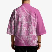 Hawaii Breadfruit Palaka Kimono Omaomao Ulaula Maile Lei - Polynesian Pride