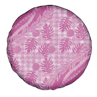 Hawaii Breadfruit Palaka Spare Tire Cover Omaomao Ulaula Maile Lei - Polynesian Pride