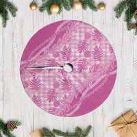 Hawaii Breadfruit Palaka Tree Skirt Omaomao Ulaula Maile Lei - Polynesian Pride