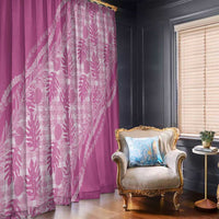 Hawaii Breadfruit Palaka Window Curtain Omaomao Ulaula Maile Lei - Polynesian Pride