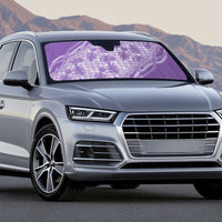 Hawaii Breadfruit Palaka Auto Sun Shade Poni Maile Lei - Polynesian Pride