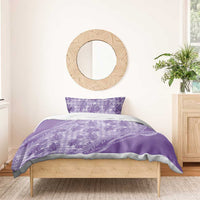 Hawaii Breadfruit Palaka Bedding Set Poni Maile Lei - Polynesian Pride