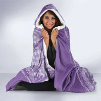 Hawaii Breadfruit Palaka Hooded Blanket Poni Maile Lei - Polynesian Pride