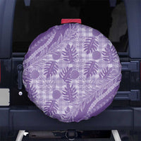 Hawaii Breadfruit Palaka Spare Tire Cover Poni Maile Lei - Polynesian Pride