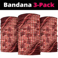 Hawaii Breadfruit Palaka Neck Gaiter Ulaula Maile Lei - Polynesian Pride