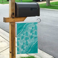 Hawaii Breadfruit Palaka Garden Flag Polu Opal Maile Lei - Polynesian Pride