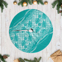 Hawaii Breadfruit Palaka Tree Skirt Polu Opal Maile Lei - Polynesian Pride