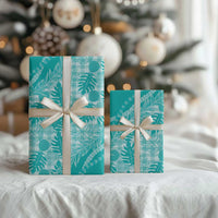 Hawaii Breadfruit Palaka Wrapping Paper Polu Opal Maile Lei - Polynesian Pride