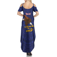 American Samoa Heart Tribal Personalized Family Matching Summer Maxi Dress and Hawaiian Shirt Polynesian Patterns LT9 - Polynesian Pride