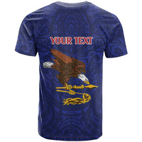 American Samoa Heart Tribal Personalized T Shirt Polynesian Patterns LT9 - Polynesian Pride