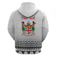Fiji Heart Tribal Personalised Hoodie Polynesian Patterns LT9 - Polynesian Pride