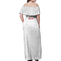 New Zealand Maori Heart Tribal Personalised Family Matching Off Shoulder Maxi Dress and Hawaiian Shirt Polynesian Patterns LT9 - Polynesian Pride