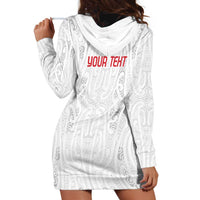 New Zealand Maori Heart Tribal Personalised Hoodie Dress Polynesian Patterns LT9 - Polynesian Pride