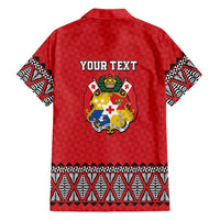 Tonga Heart Tribal Personalised Family Matching Off Shoulder Maxi Dress and Hawaiian Shirt Polynesian Patterns LT9 - Polynesian Pride