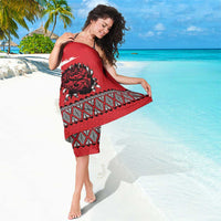 Tonga Heart Tribal Personalised Sarong Polynesian Patterns