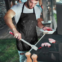 Queensland Maori Rugby Nga Hau e Wha Apron Black Motif - Polynesian Pride