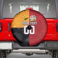 Custom British Lions-AUNZ Spare Tire Cover Australia-New Zealand Indigenous Motif