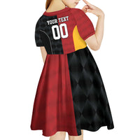 Custom British Lions New Zealand Kid Short Sleeve Dress Sporty Style