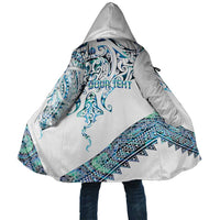 Kahui Whetu Paua shell Kowhaiwhai Taniko Personalised Cloak Manta Ray Shark-Turtle Maori Tribal Style