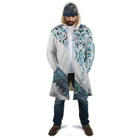 Kahui Whetu Paua shell Kowhaiwhai Taniko Personalised Cloak Manta Ray Shark-Turtle Maori Tribal Style