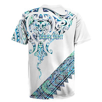 Kahui Whetu Paua shell Kowhaiwhai Taniko Personalised Rugby Jersey Manta Ray Shark-Turtle Maori Tribal Style LT9 - Polynesian Pride