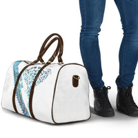 Kahui Whetu Paua shell Kowhaiwhai Taniko Personalised Travel Bag Manta Ray Shark-Turtle Maori Tribal Style LT9 - Polynesian Pride