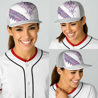 Mawhero Paua shell Kowhaiwhai Taniko Baseball Net Cap Manta Ray Shark-Turtle Maori Tribal Style LT9 - Polynesian Pride