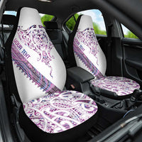 Mawhero Paua shell Kowhaiwhai Taniko Personalised Car Seat Cover Manta Ray Shark-Turtle Maori Tribal Style